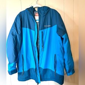 Columbia Thermal Coil Insulated Men's Winter Jacket Clue Sz L